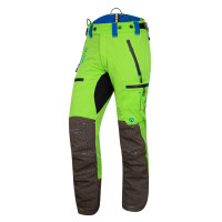 英國 Arbortec 專業進階版鏈鋸防護褲 AT4060 Breatheflex Pro Chainsaw Trousers Design A Class 1 | 萊姆綠